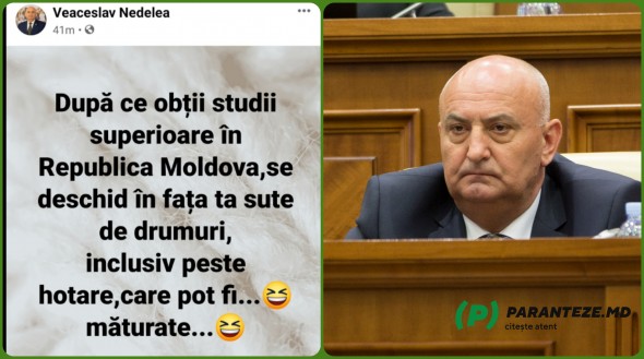 Cu o avere de milioane, un ex-deputat PD face haz pe seama moldovenilor din diasporă: „Se deschid drumuri, ce pot fi măturate”